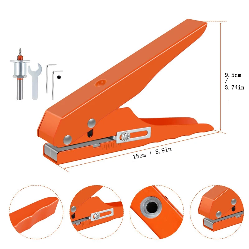 Imagem -06 - Ferramenta de Perfuração Alicata de Mascaramento Broca Escareada Buraco de Parafuso Ferramenta para Madeira para Chapéu mm 10 mm 12 mm 15 mm