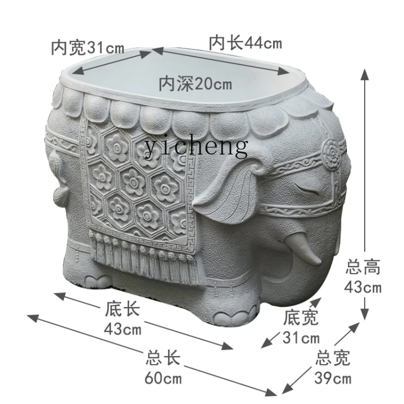 

Xl Courtyard Outdoor Wash Basin Yard Garden Balcony Domestic Sink Inter-Platform Basin Sink