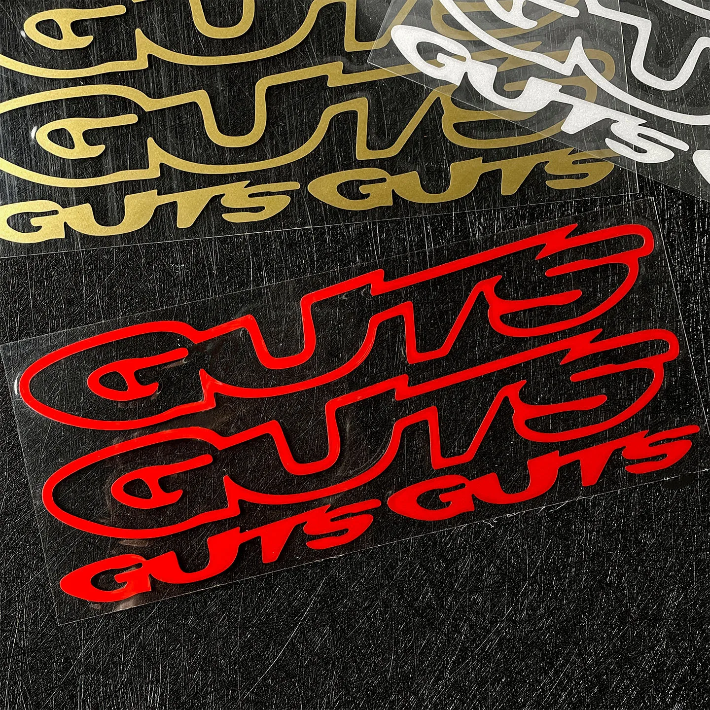 1set GUTS Gothic Graffiti Vinyl Stickers Waterproof Decals For Car Motorcycle Truck Vehicle Exterior DIY Decor Accessories
