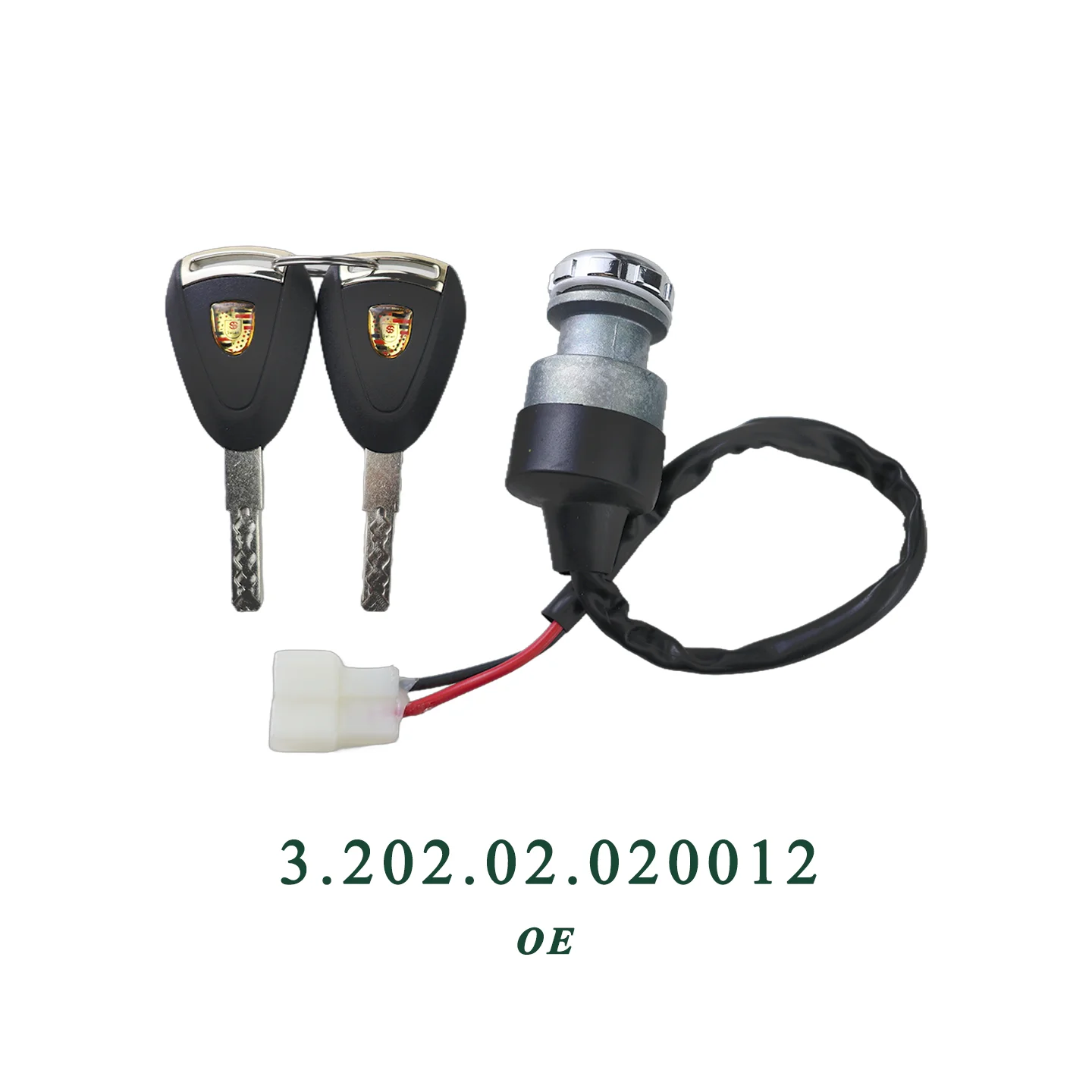 Electric golf cart 48V power lock 2-wire start switch key universal accessories Ignition Switch