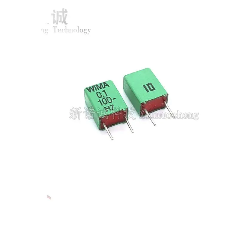 

10PCS/WIMA MKP 2 100V 104 0.1UF 100V 100nF Green Weimar Capacitor Pin Distance 5