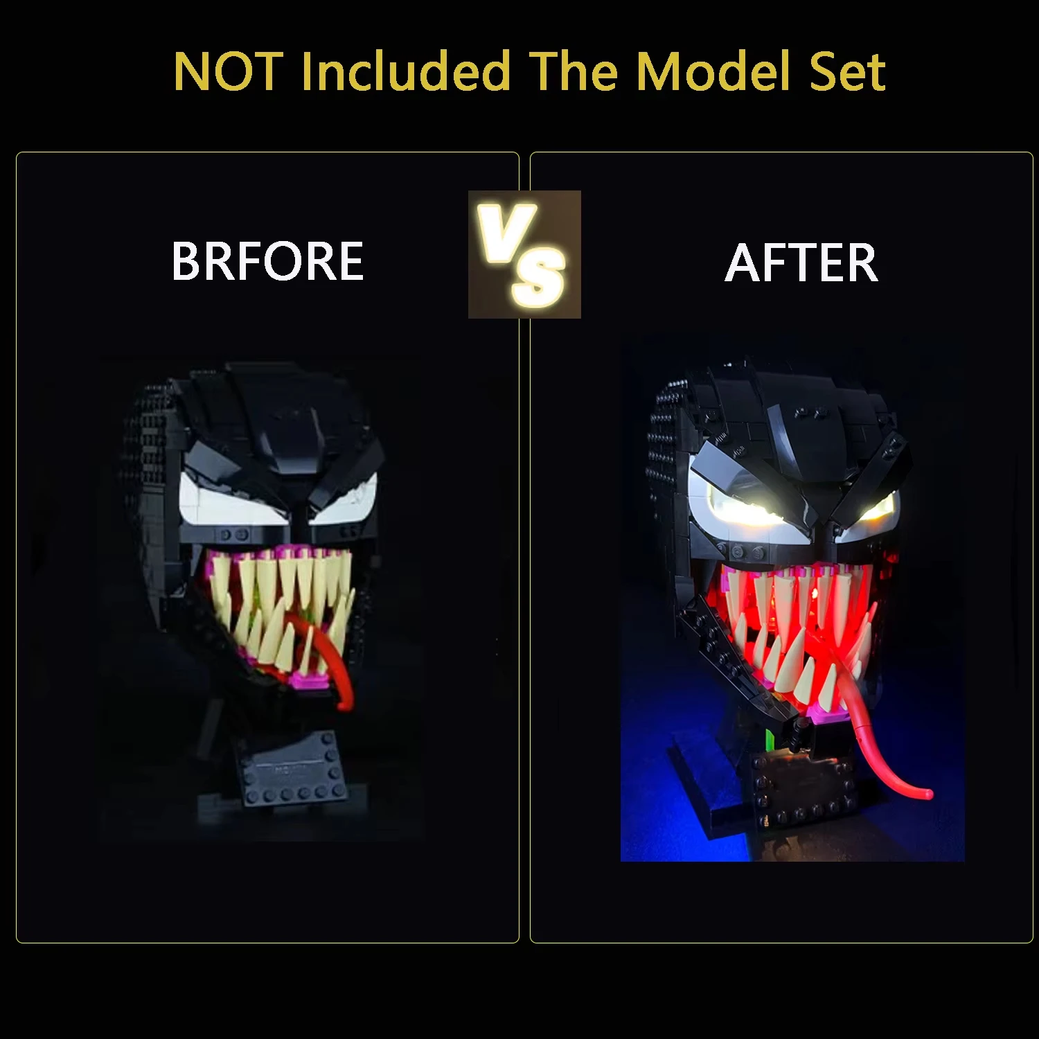 BRIXSPARK LED Lights Kit for L - Model Kit Venom 评论和价格