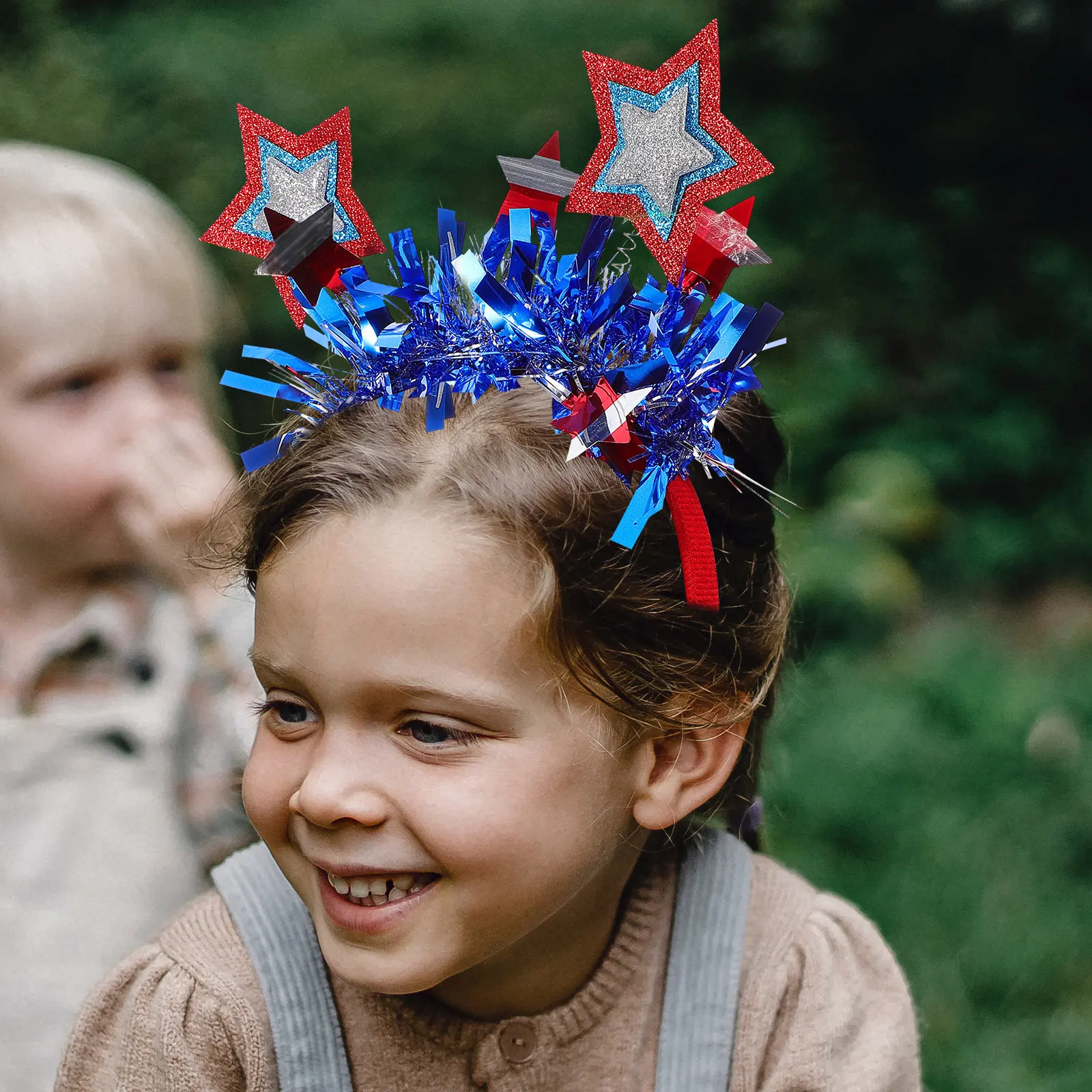 

Повязка на голову ко Дню независимости США (4 июля) – патриотический аксессуар для празднования, костюмированных вечеринок и фестивалей