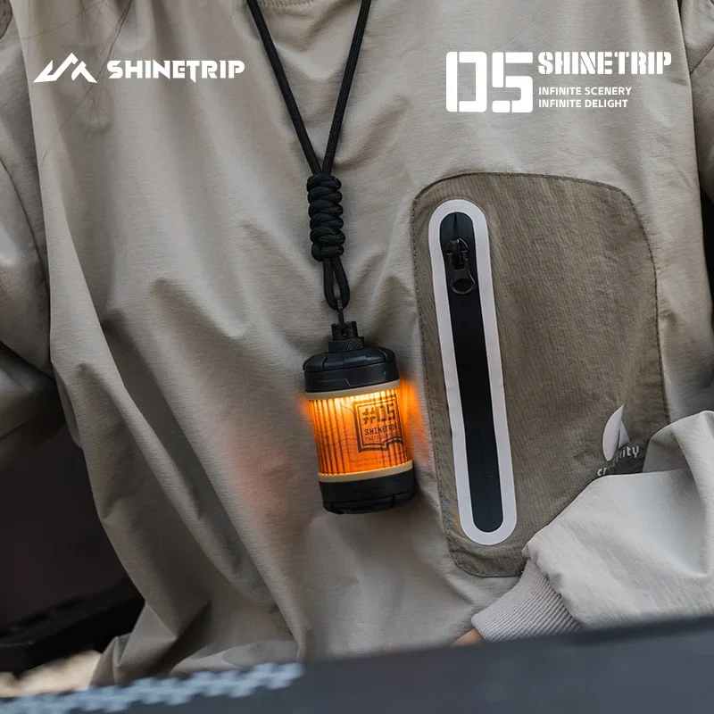 Shinetip Outdoor Rotating 19 Light Fingertip Multi Play Four Level Adjustment Exquisite Camping Atmosphere Light