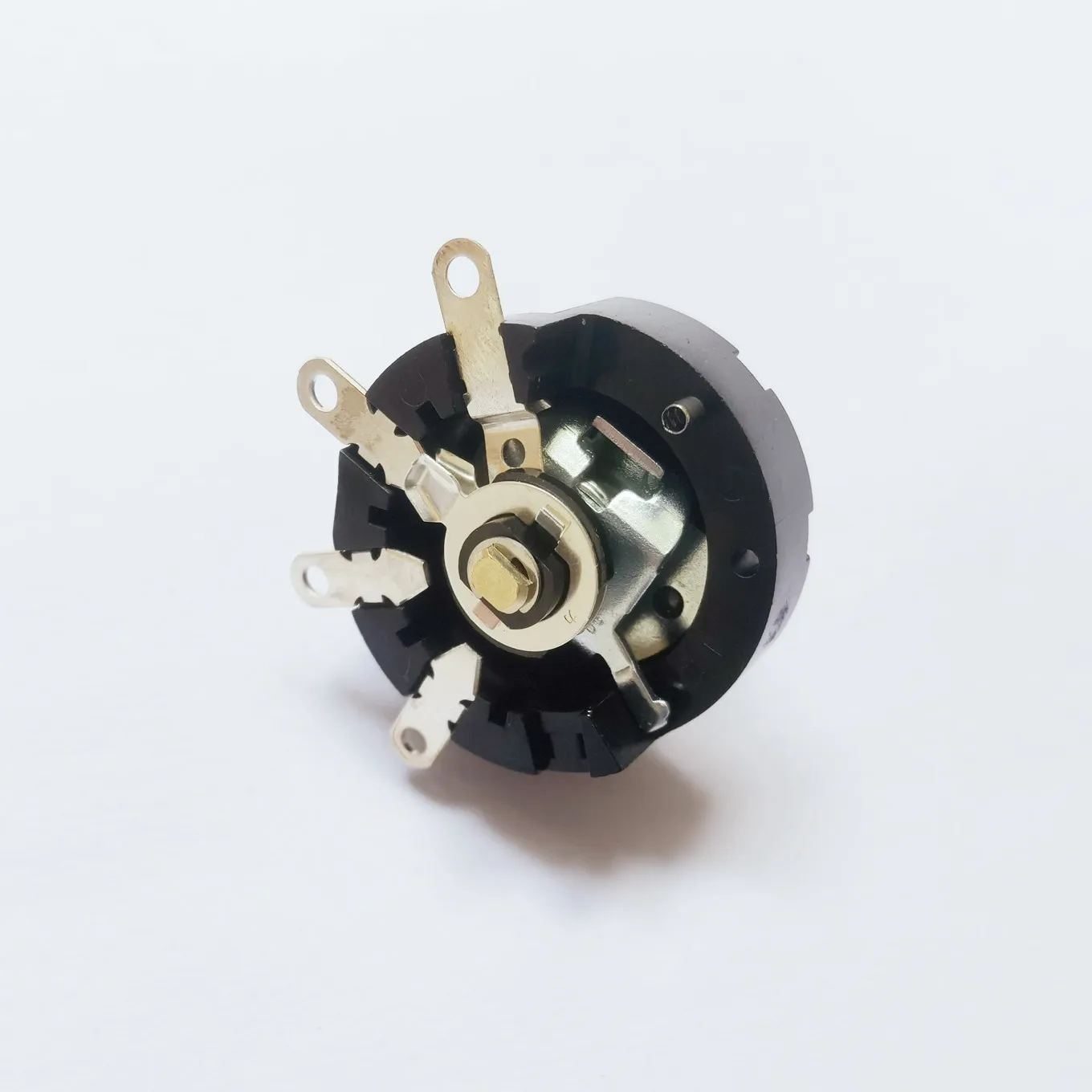 Original new 100% HS-13Y toggle gear rotary band switch 4pin 3gear round handle 3A250V