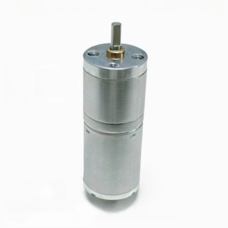 GA25-370 Mini Brushed DC Speed Regulating Motor with Adjustable Speed, High Torque, Can Rotate in Both Directions, 6V, 12V, 24V