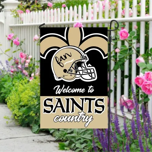 New Orleans Saints Football Fans 12x18