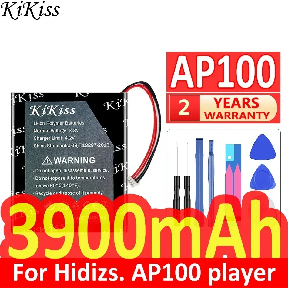 3900mAh KiKiss Powerful Battery For Hidizs AP100 player