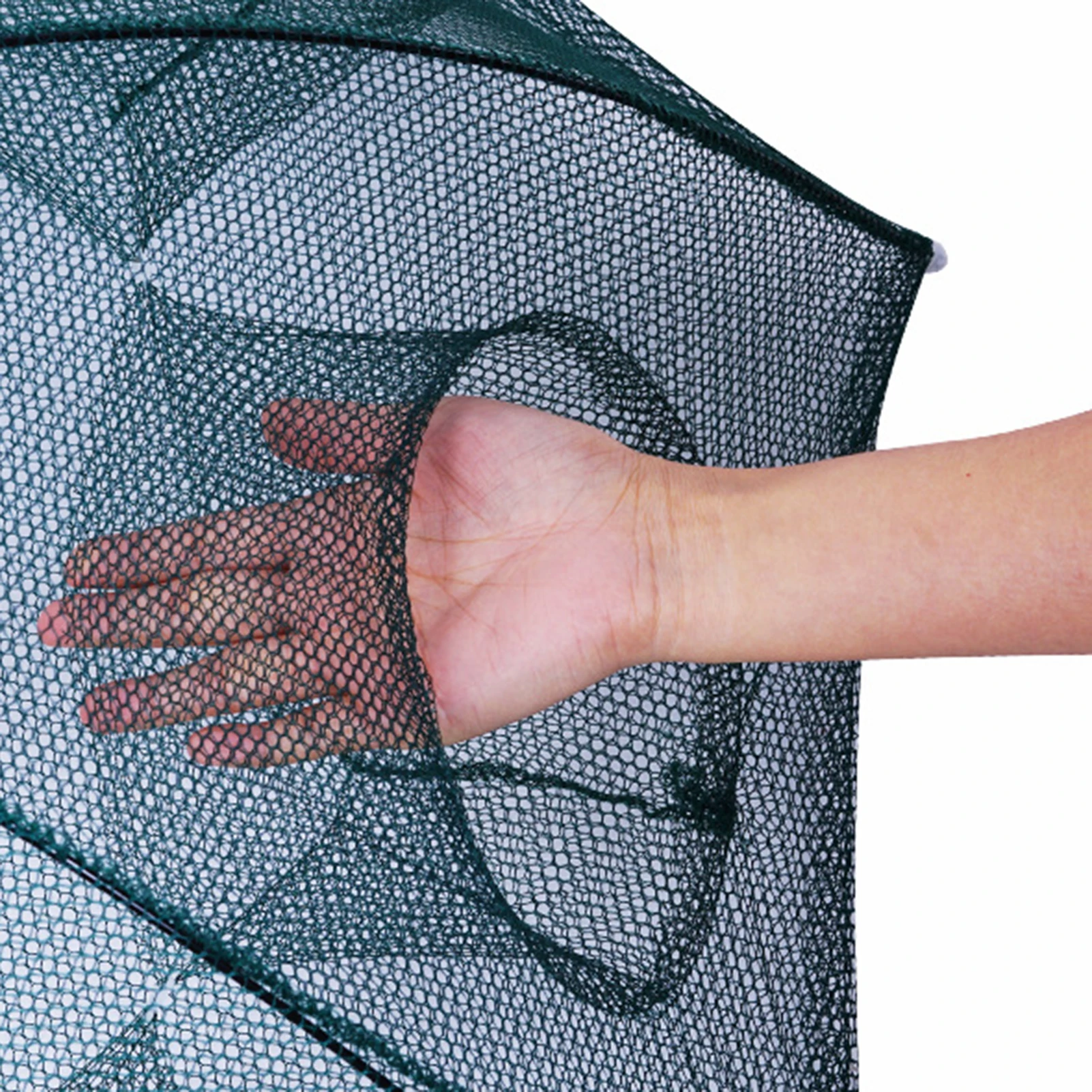 Jaula de pesca plegable nailon – Apertura rápida para carpas - imagen 3