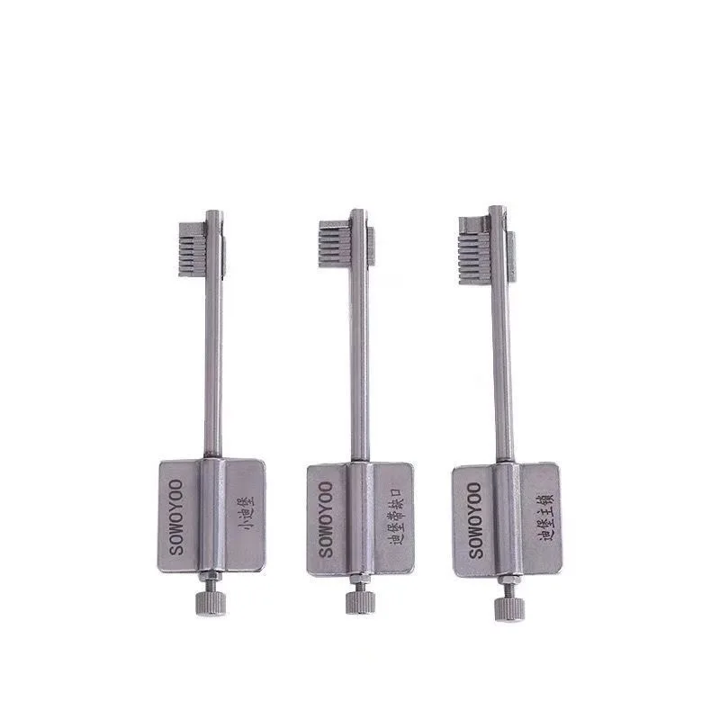 3pcs Set Toolkit for Diebold Safe Lock Tool Professional Lock smith Supplies SOWOYOO Flagpole Key with Spare Pins