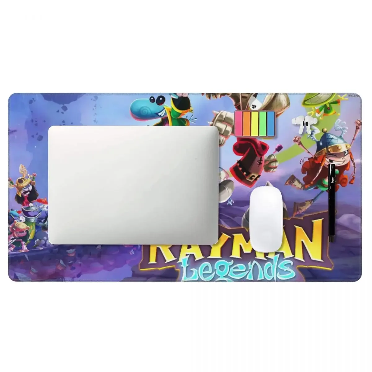 Large Mouse Pad Cartoon Games Rayman Legends Gamer PC Laptop Mats Keyboard Carpet Computer Gaming Office Accessories Desk Mat