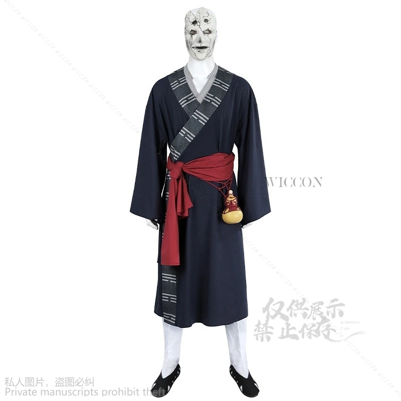 2024 New Hot Game Black Myth: Wukong Cosplay Boss Cos Costume Holloween Party Play Prop Face Decorations Men Women Mask Shoes