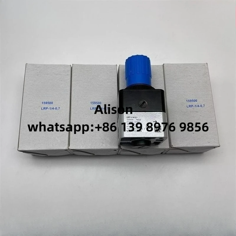 

Original pressure reducing valve LRP-1/4-0.7 159500 LRP-1/4-4 159501 LRP-1/4-10 159502 LRP-1/4-2.5 162834