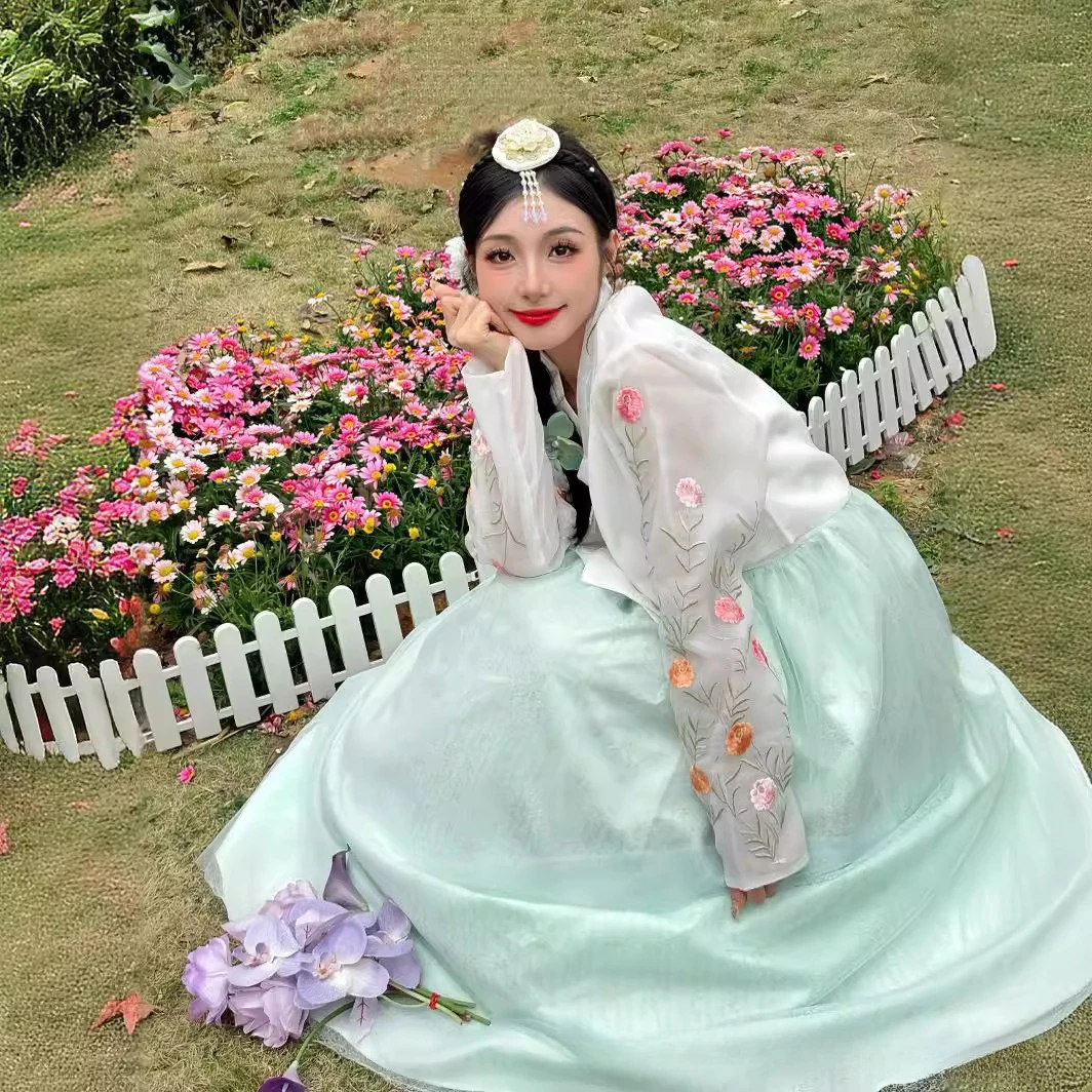 Korean Hanbok Travel Photography New High Quality Princess Ethnic Dress