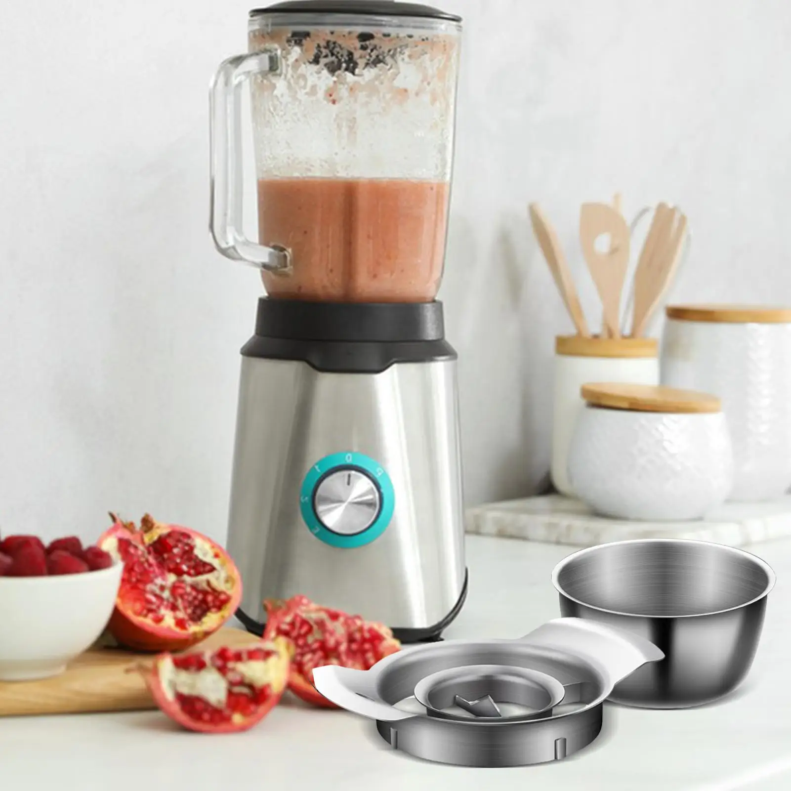 

Pomegranate Peeling Tool Stainless Steel Pomegranate Peeler with Bowl Kitchen Fruit Deseeder for Peeling And Seeding