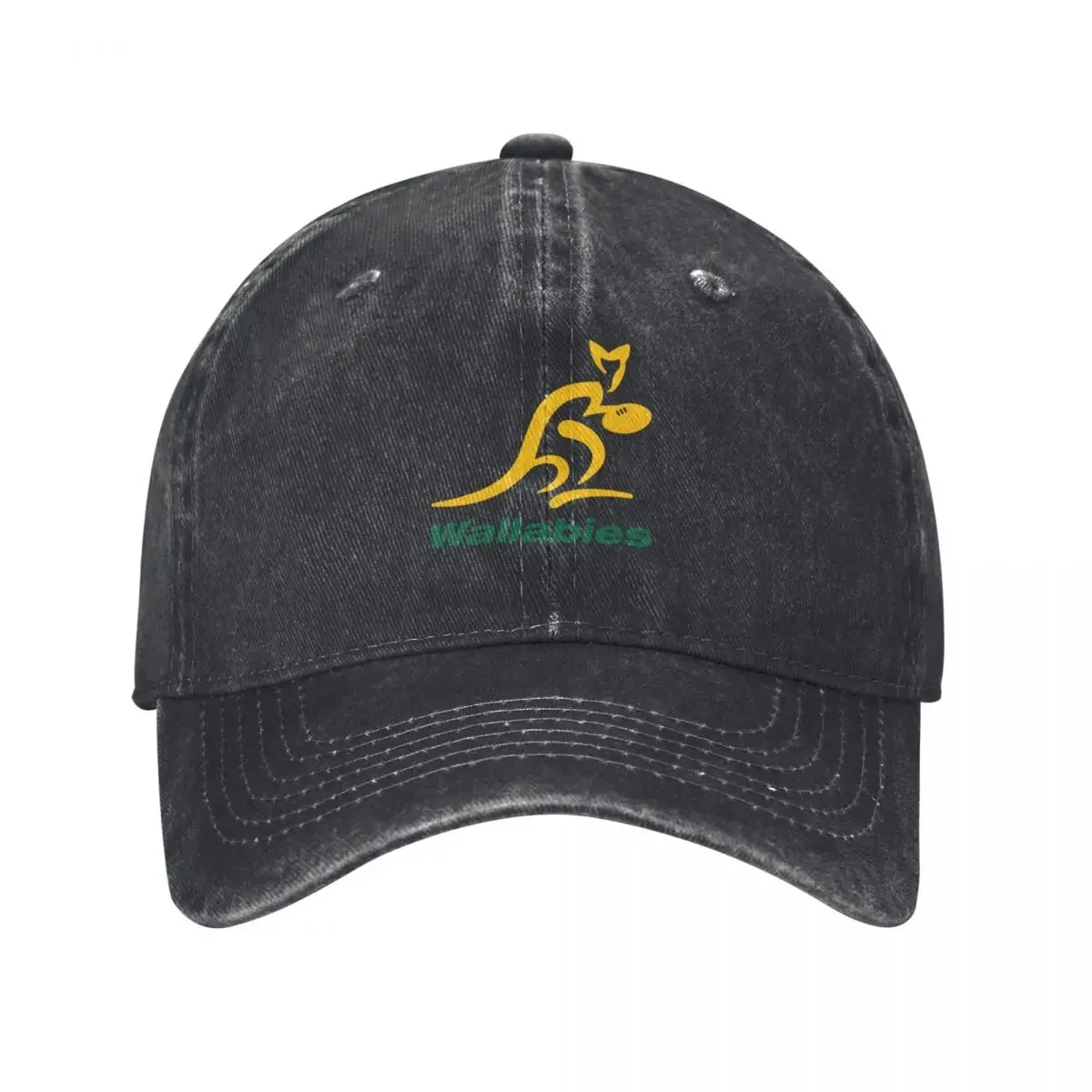 Australia Rugby Wallabies Yellow Wallaby Baseball Cap New In Hat Streetwear Luxury Man Hat Hat Beach Designer Man Women's