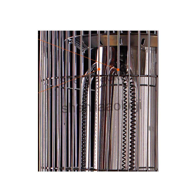 Aquecedor de ventilador elétrico para o inverno Aquecedor, Multi-função, Fogão De Aquecimento De Ar, 2 Controle De Engrenagem, Mudo, 220V