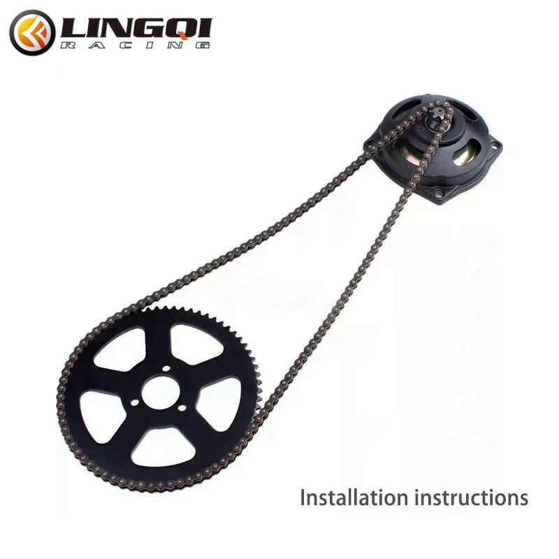 LINGQI 520 Chain 100 Link 110 120L Drive Chains With Links For ATV Quad MX Enduro Motocross Racing Universal Parts Off Road