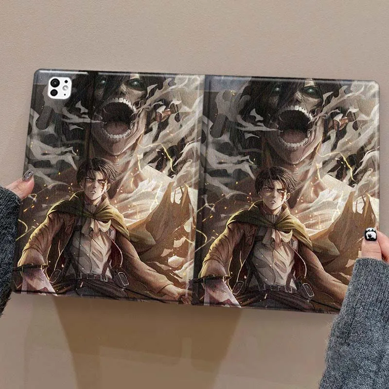 Comic A-Attack on Titan For iPad Pro Air mini 7 6 5 4 11th 10th 7th 6th 5th Inch Tablet Case Soft
