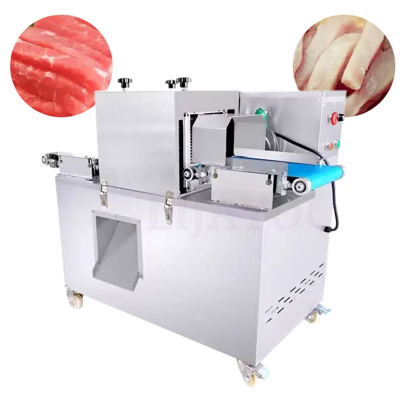 Commercial Fresh Meat Slicer Pork Beef Lamb Cutting Machine 750 Kg/h