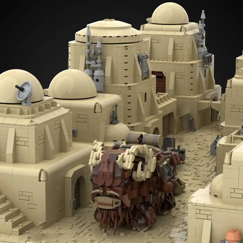 7449 قطعة MOC تاتوين موس إيسلي وحدات نجمة الصحراء نموذج اللبنات تجميع لتقوم بها بنفسك التعليم هدية الكريسماس لعبة الطوب للأطفال #3