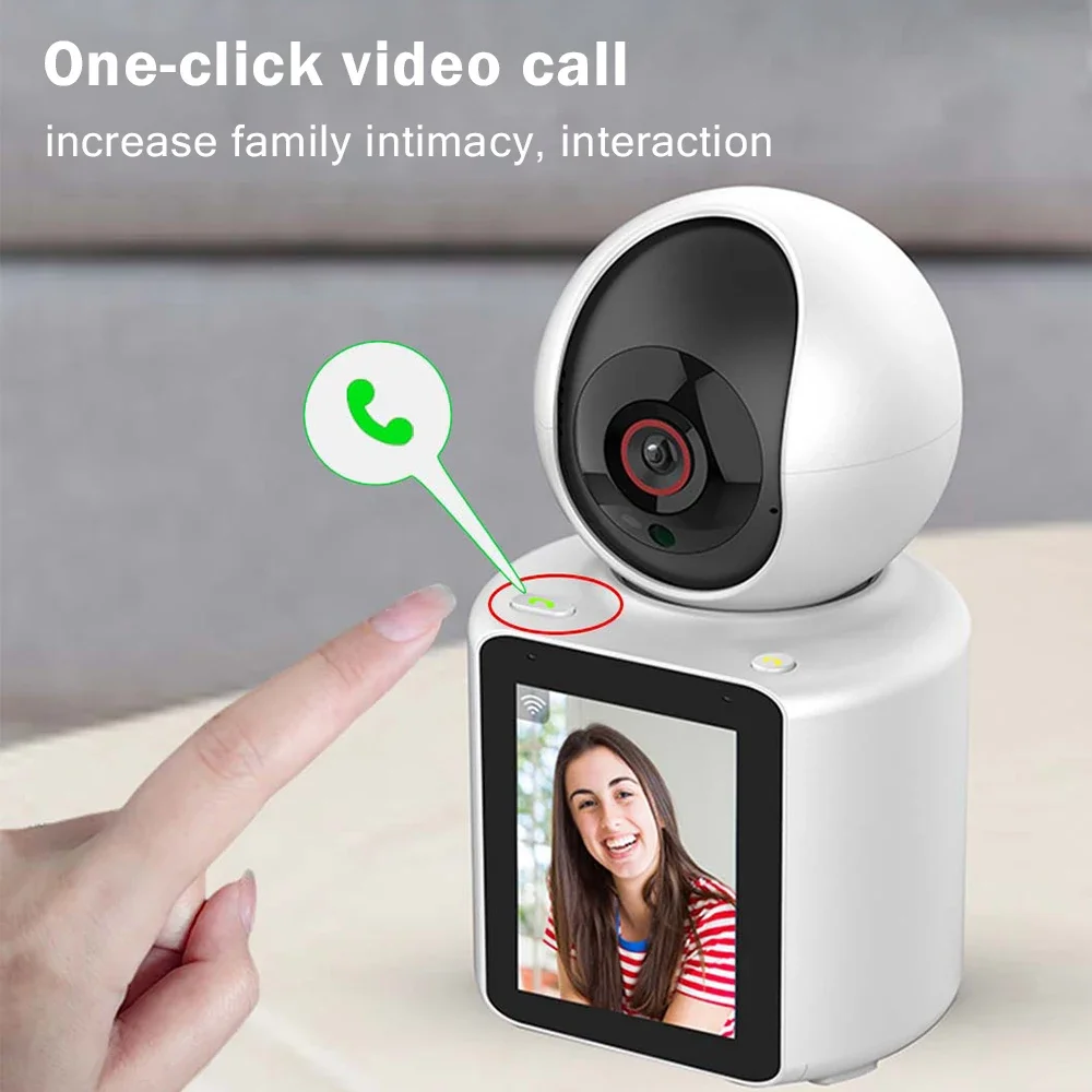 

2MP Ultra HD Wifi PTZ Video Call Camera Real Time Baby Monitor Screen Viewing Detection CCTV Security Surveillance Inteligentny