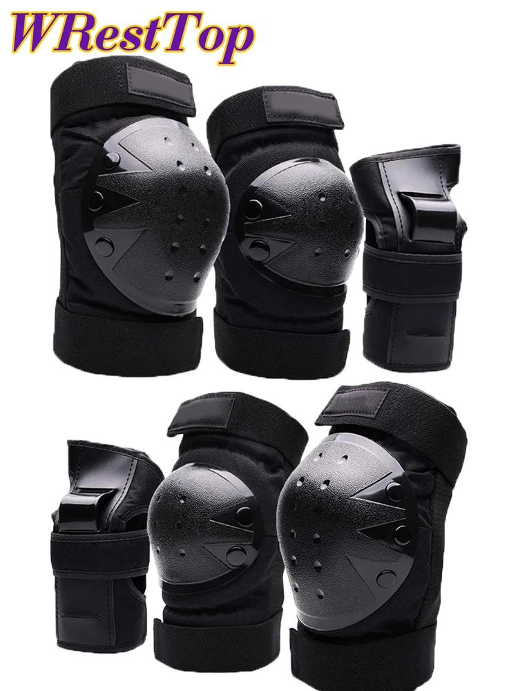 AliExpress WRESTTOP 6Pcs/Set Protective Gears Set for Kids/Adult/Youth Knee Elbow Wrist Pads Guard for Skateboarding Cycling Bike Bicycle Scootering