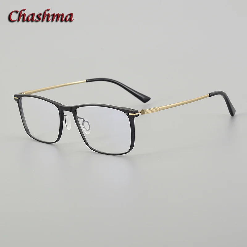 

Chashma Prescription Glasses Frame Pure Titanium Men Recipe Eyeglasses Rim Fashion High End Gentlemen Stylish Glases