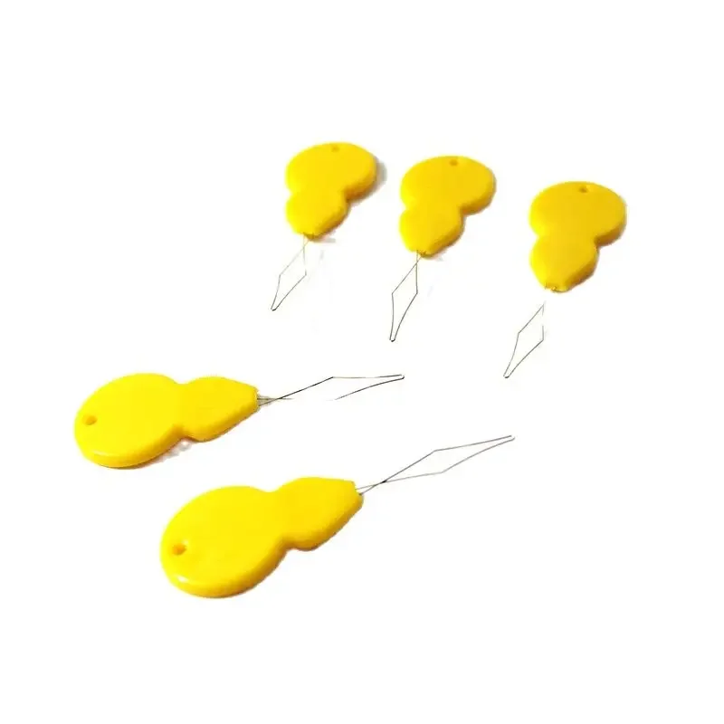 재봉틀 용 바늘 실꿰기 스티치 삽입 도구 바늘 용 플라스틱 와이어 루프 바늘 실꿰기 재봉 도구