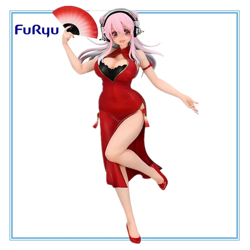 

【In Stock】FURYU SUPERSONICO 21cm PVC Anime Figure | Character Model Collection | Desktop Decor | Gift for Fans