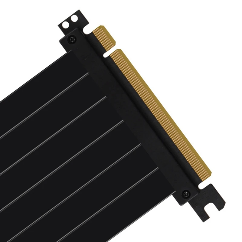 Performancepci-E 3.0 Riser Cable 90 Degree Extension High Speed Flexible Extender For Graphics Card