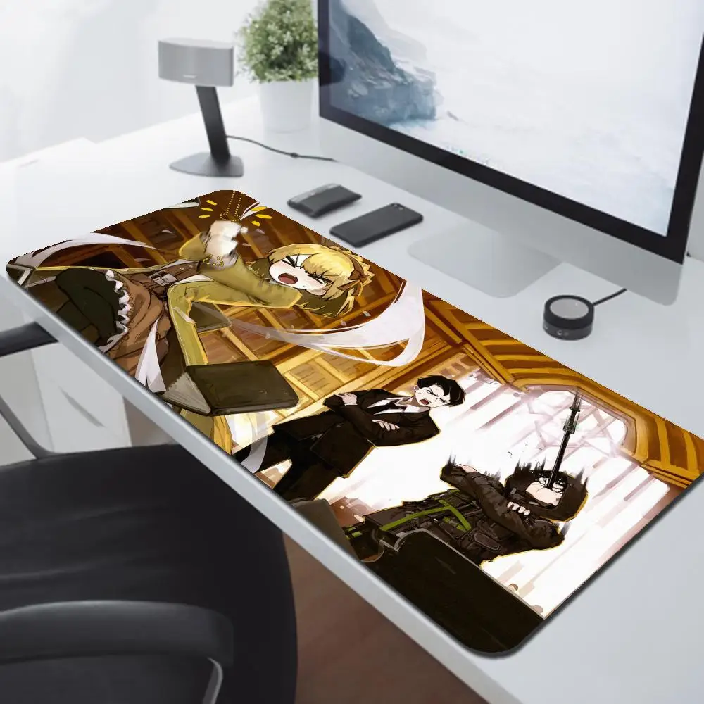 Library Of Ruina Gaming Mouse Pad Large Mouse Pad PC Gamer Computer Mouse Mat Big Mousepad Silicone Keyboard Desk Mat Mause Pad