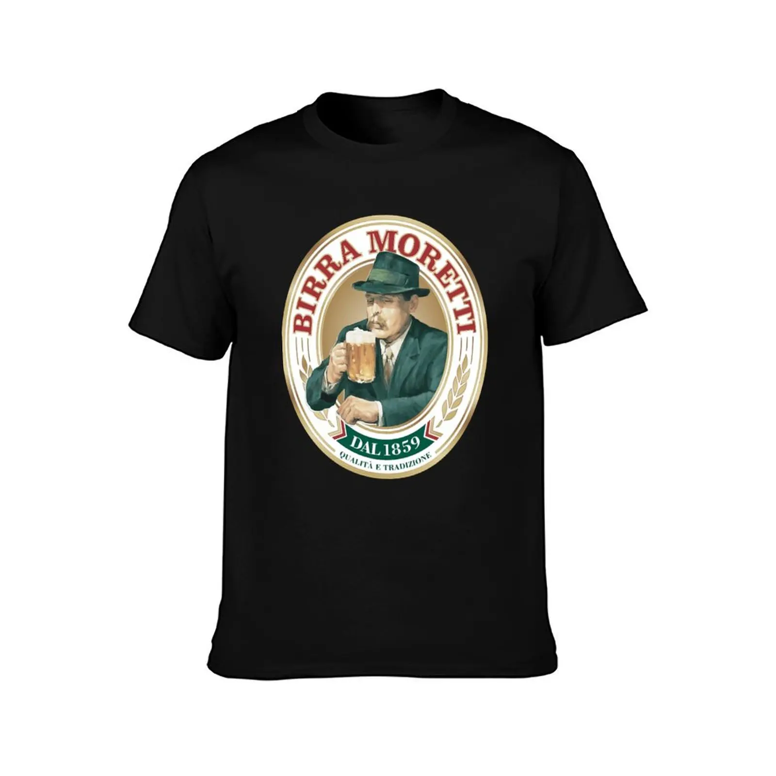 Classy Birra Moretti T-Shirt Anti-Wrinkle Short Sleeve T-Shirt