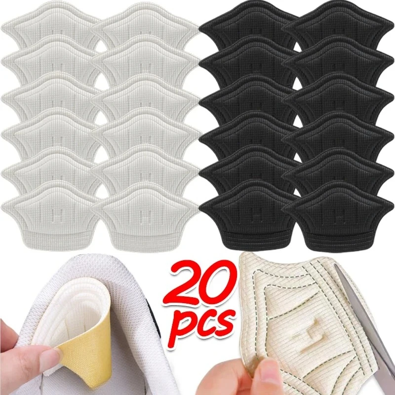 

2/20pcs Insoles Patch Heel Pads for Sport Shoe Adjustable Size Feet Pad Pain Relief Cushion Insert Insole Heel Protector Sticker