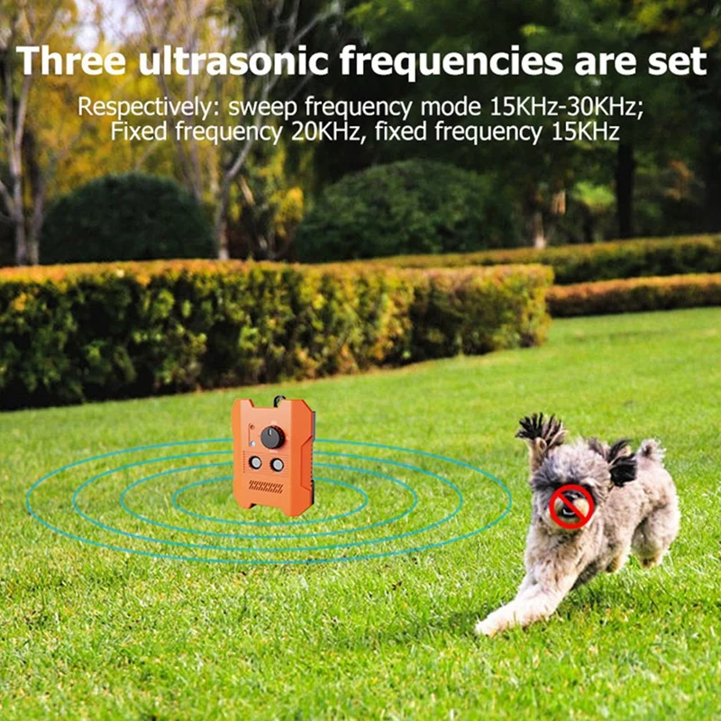 Anti Barking Device Ultrasonic Dog Bark Deterrent With 3 Modes Bark Box Anti Barking Device Stop Barking Dog Devices