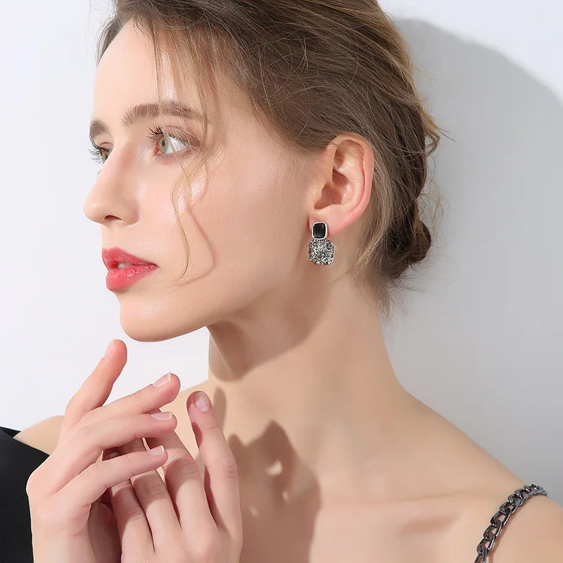Fashion Statement Earrings Big Geometric Round Earrings For Women Hanging Dangle Earrings Drop Earing Modern Female Jewelry image 3