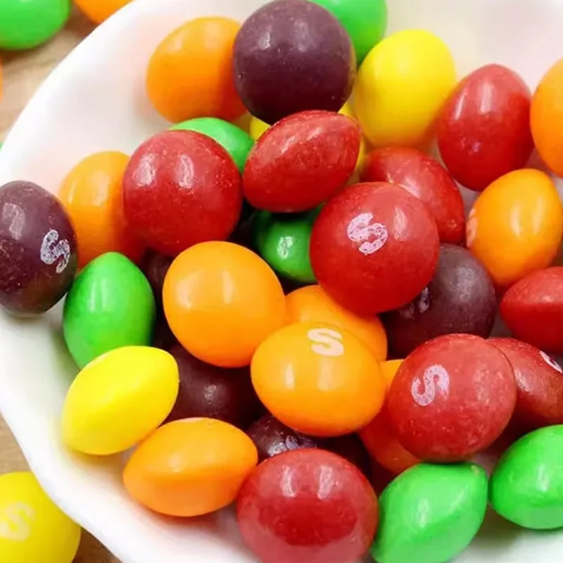 Skittles Candy Gift Box 7.03oz(424g)*1Box Production Date Format(YY/ MM/ DD)