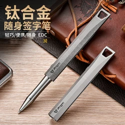 EDC Titanium Alloy Pen With Collection Writing Multi-functional Portable Outdoor EDC Tools