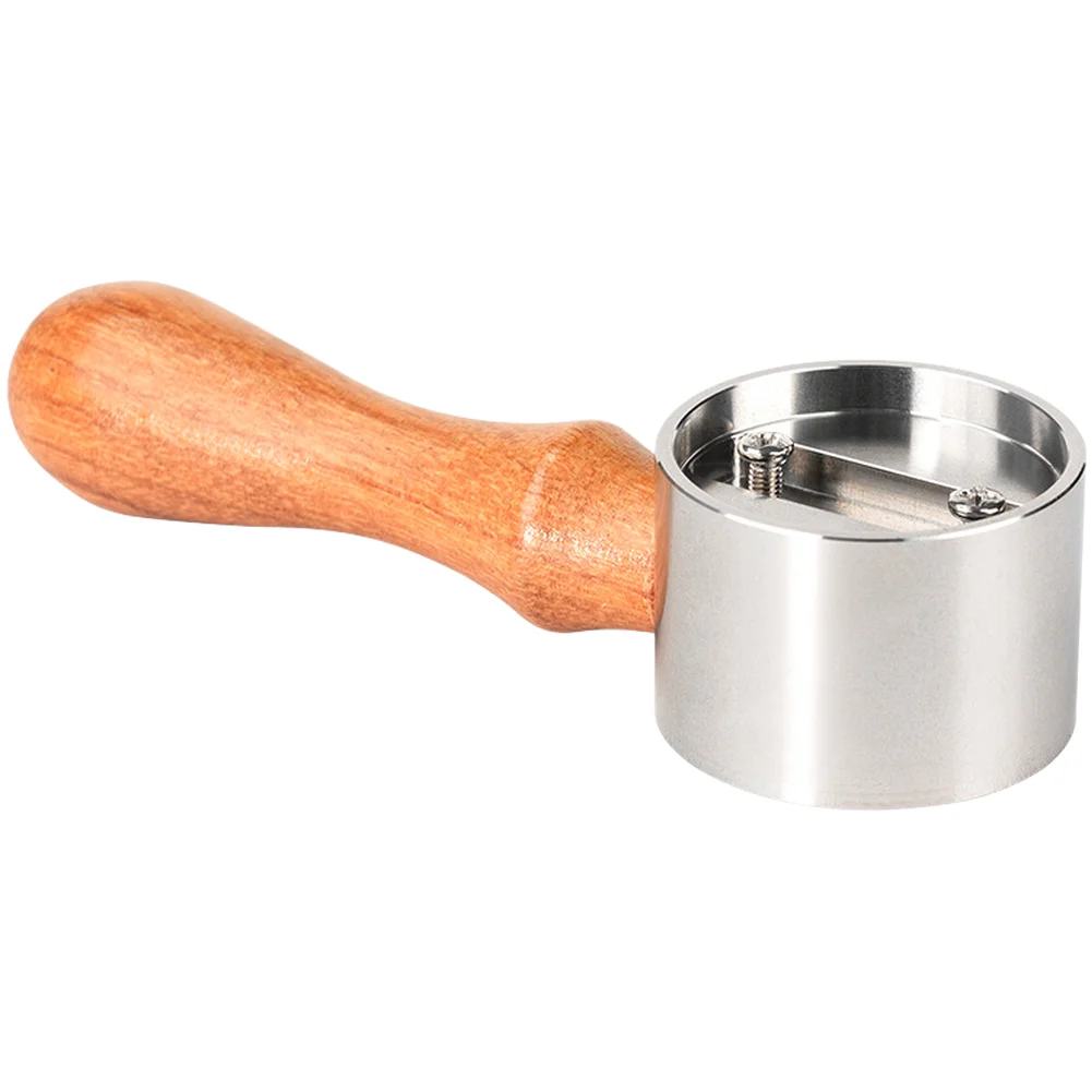 Stainless Steel Steam Knob with Wooden Handle for Breville 840 870 875 878 880 Espresso Machine Pull Rod Replacement Part