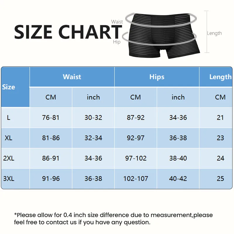 Men’s Underwear Boxer Briefs Soft Comfortable Moisture-Wicking Stretch Fabric Polyamide Underwear Trunks