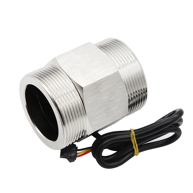 

1-1/2 DC 5-18V Water Flow Sensor Stainless Steel Flow Sensor Water Control Liquid Sensor Switch