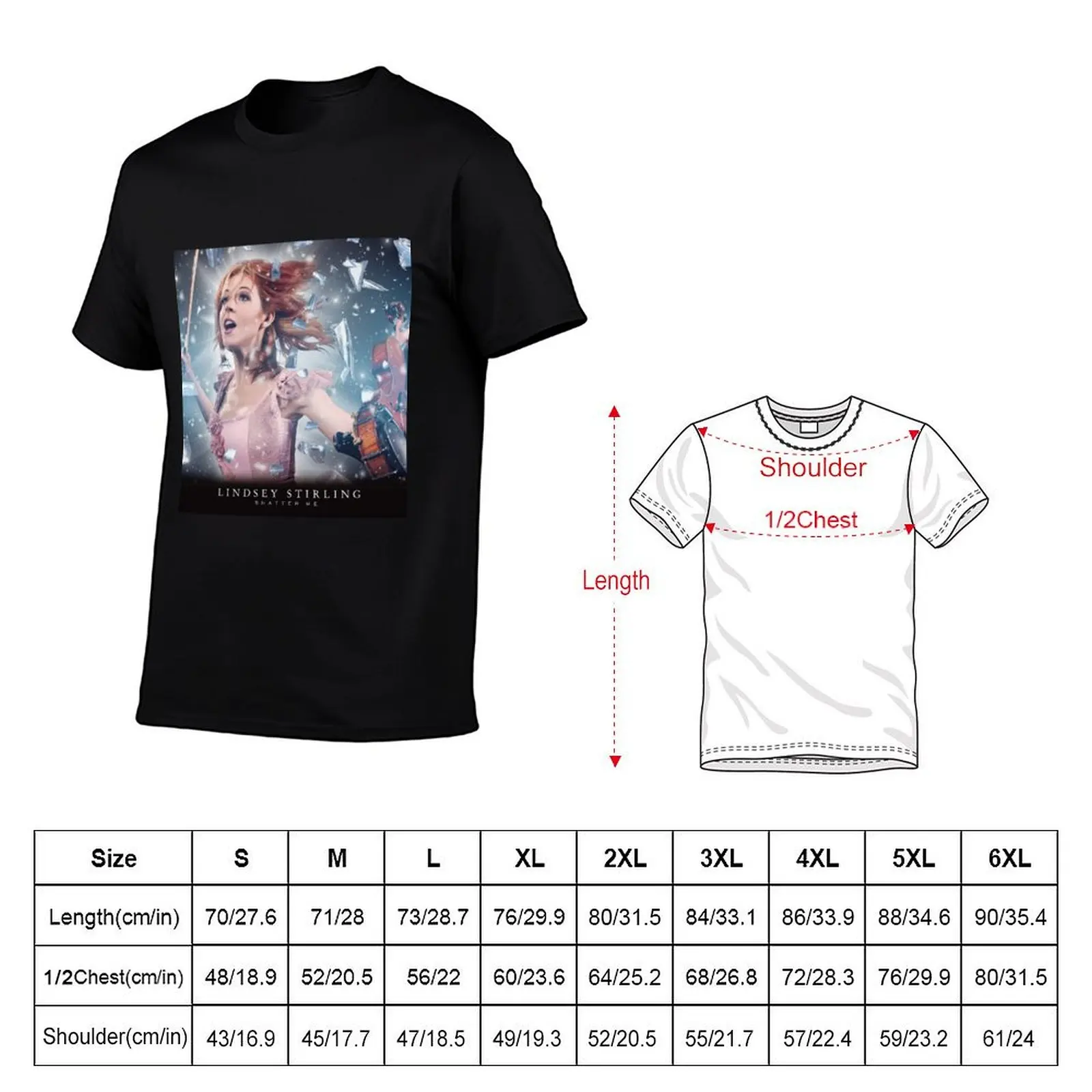 Shatter me T-Shirt Novelty Graphic Tee Shirt