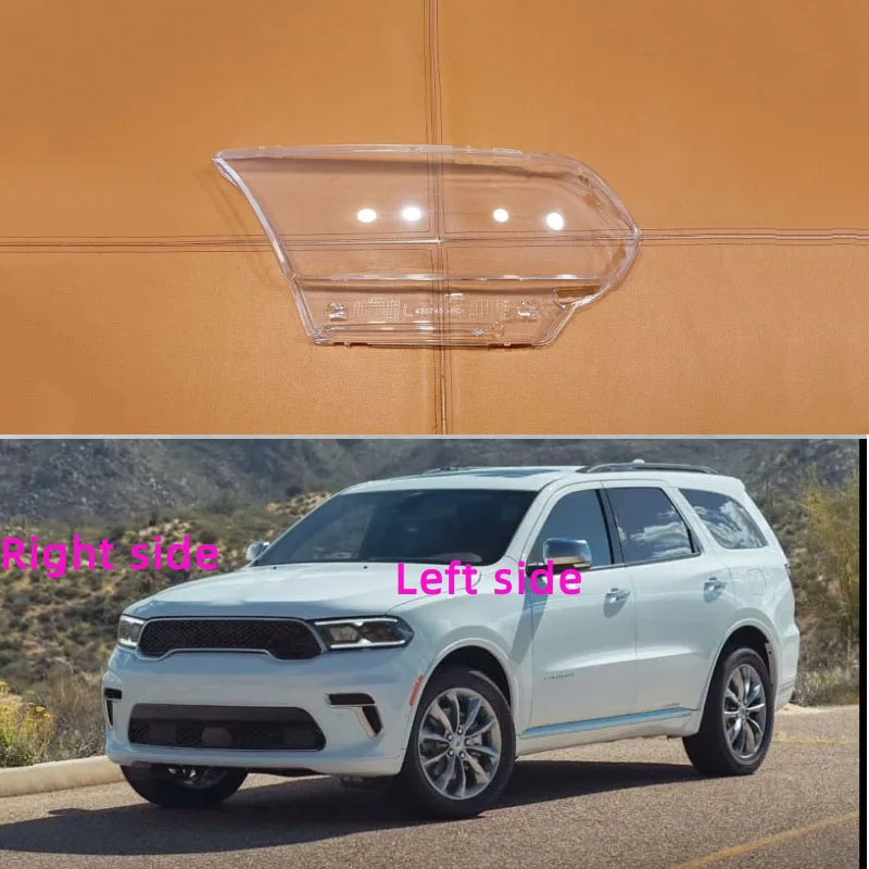 

For Dodge Durango 2021 2022 2023 2024 2025 Headlight Shell Headlamp Cover Replacement Lamp Shade Headlamp Lens Glass Durango