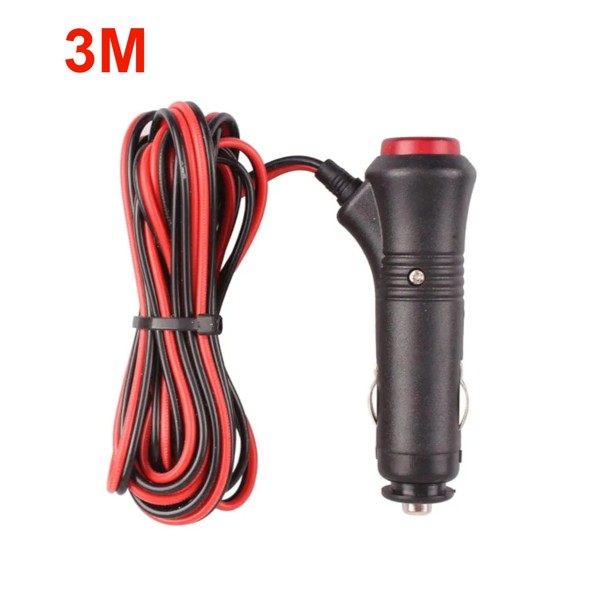 car cigarette lighter extension cable 3m with switch 12v Car Cigarette Lighter Socket Plug 1m/2m/3m Extension Cable with ON/OFF  Button Switch for Motorcycle Truck Auto