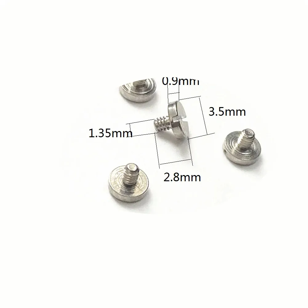 Watch accessories are suitable for C watch back cover screw bottom cover K94231 stainless steel high-quality slotted screws