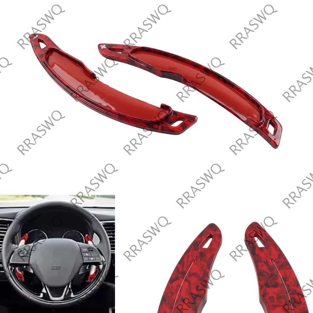 

Накладки-удлинители на подрулевые лепестки переключения передач для Mitsubishi Lancer, Outlander PHEV, ASX, Eclipse Cross, Pajero Sport MK3, L200