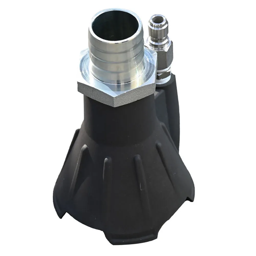 3650 Psi High Pressure Sludge Sucker Pump Head Venturi Sludge Mud Sucker Dust  Extractor Head 250 bar 1-1/4 Inch BSP(F) 25 Lpm