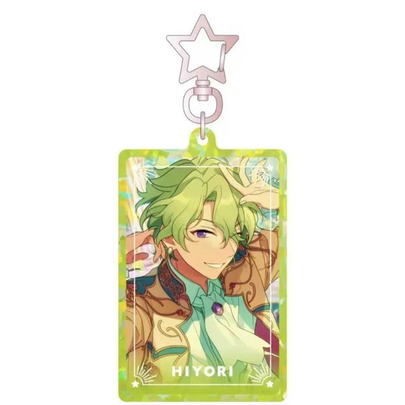 Ensemble Stars KeyChain Women Tori Himemiya Key Chain for Men KAZEHAYA TATSUMI Key Ring Tenshouin Eichi Acrylic Keyring Cos Gift