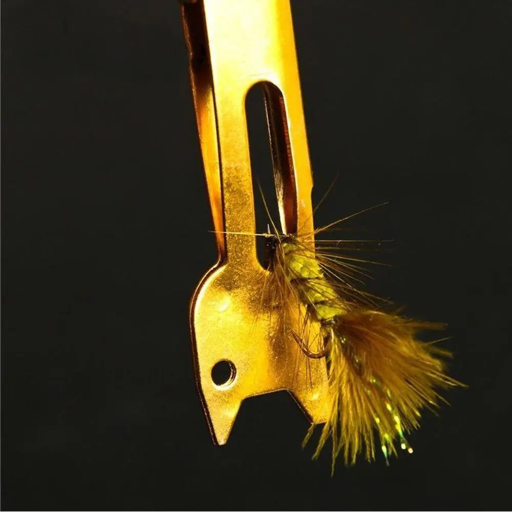 Sharp Nippers Snip Quick Knot Tying Tool Fast Hook Nail Knotter Line Cutter Fly Fishing Clippers