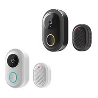 PHILE-Tuya Wifi Video Doorbell Wireless HD Camera IR Alarm Security Smart Home Wifi Intercom Door Bell Camera For Home